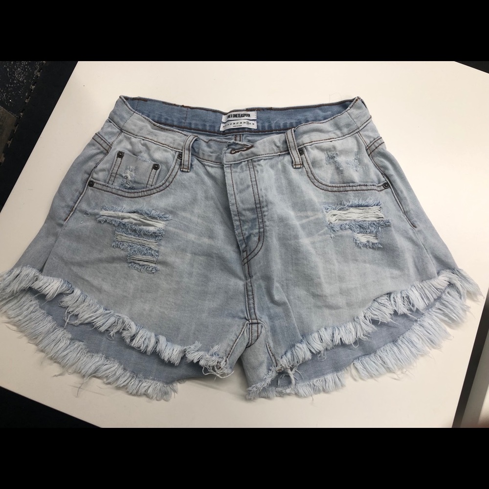 Jean shorts